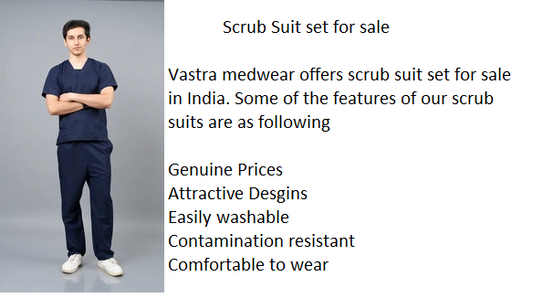 Scrub suit set for sale