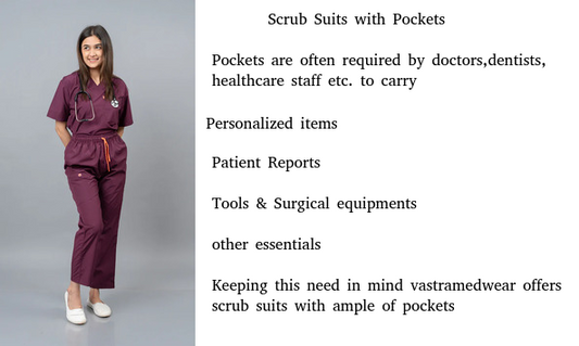 Scrub Suit with pockets