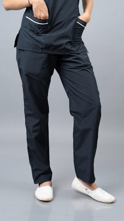 Vastramedwear Womaniya Medical Scrub Suit for Doctors Women Blue