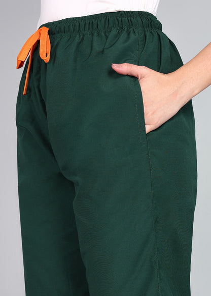 Vastramedwear Medical Scrub Suit for Doctors Women Green